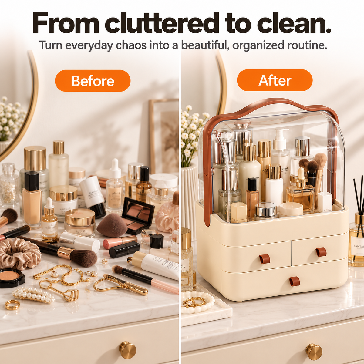 VELMORA™ BEAUTY ORGANIZER