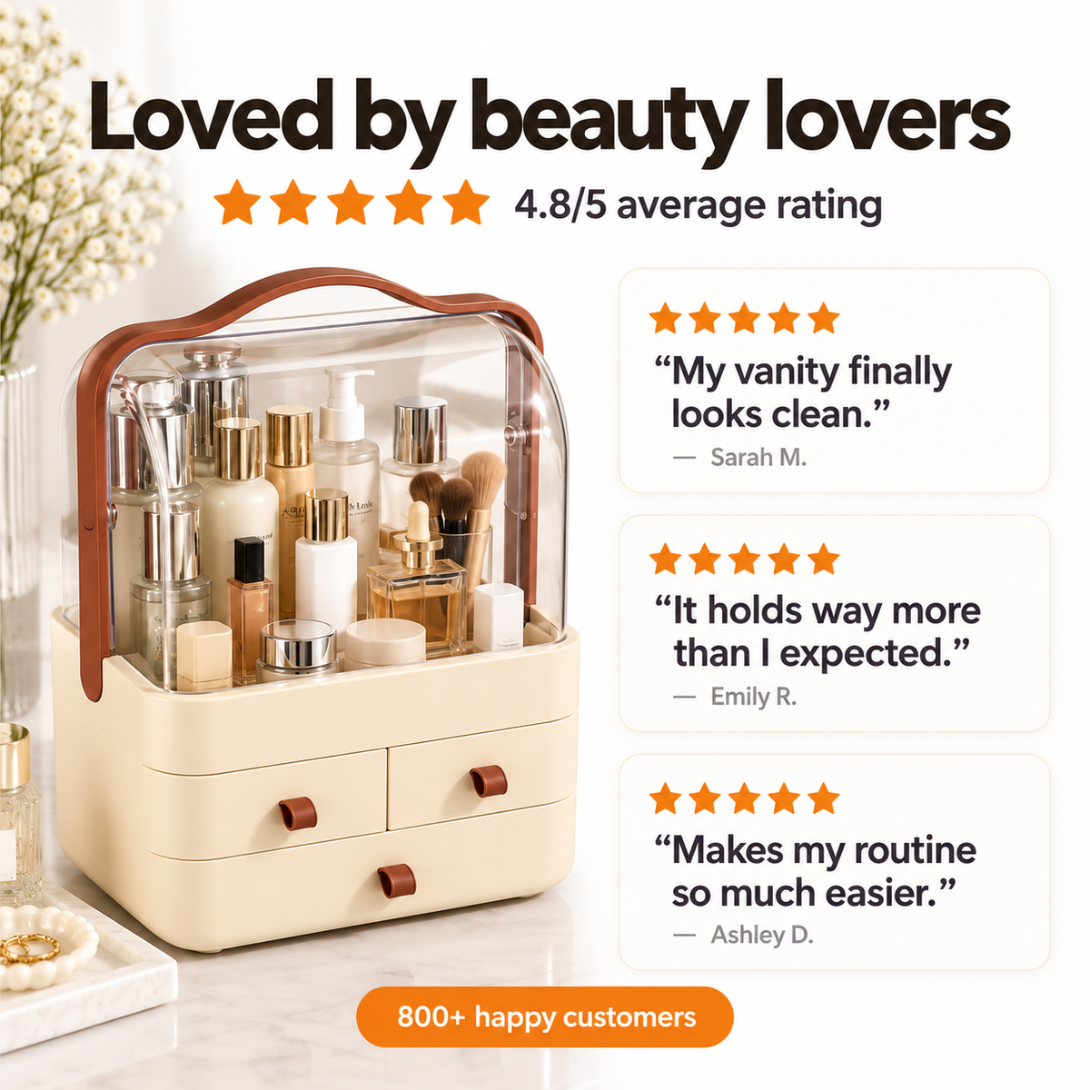 VELMORA™ BEAUTY ORGANIZER