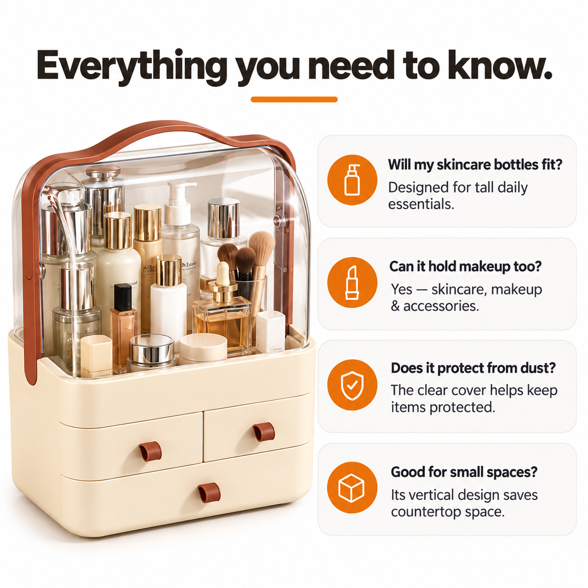 VELMORA™ BEAUTY ORGANIZER
